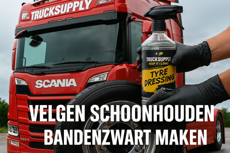 Banden Zwart Maken en Velgen Schoonhouden