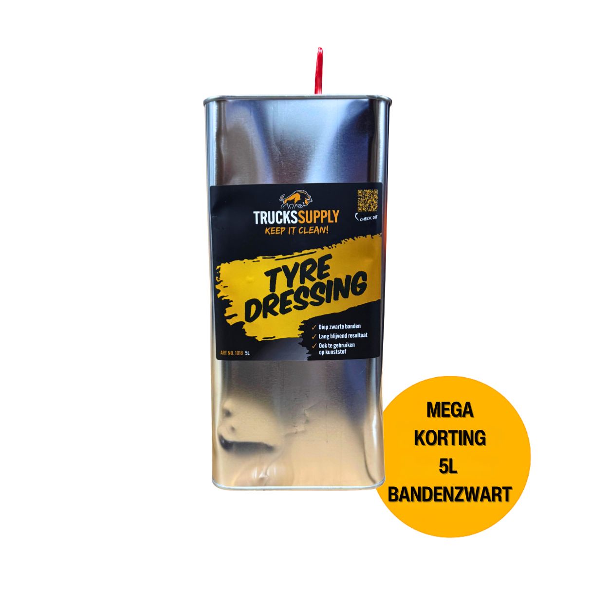 Bandenzwart 5L Blik Vrachtwagen