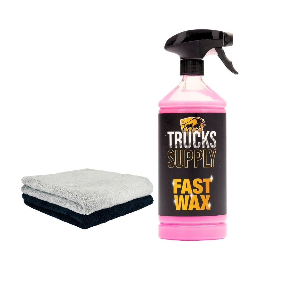 Quick Detail Fast Wax met Microvezeldoeken Set