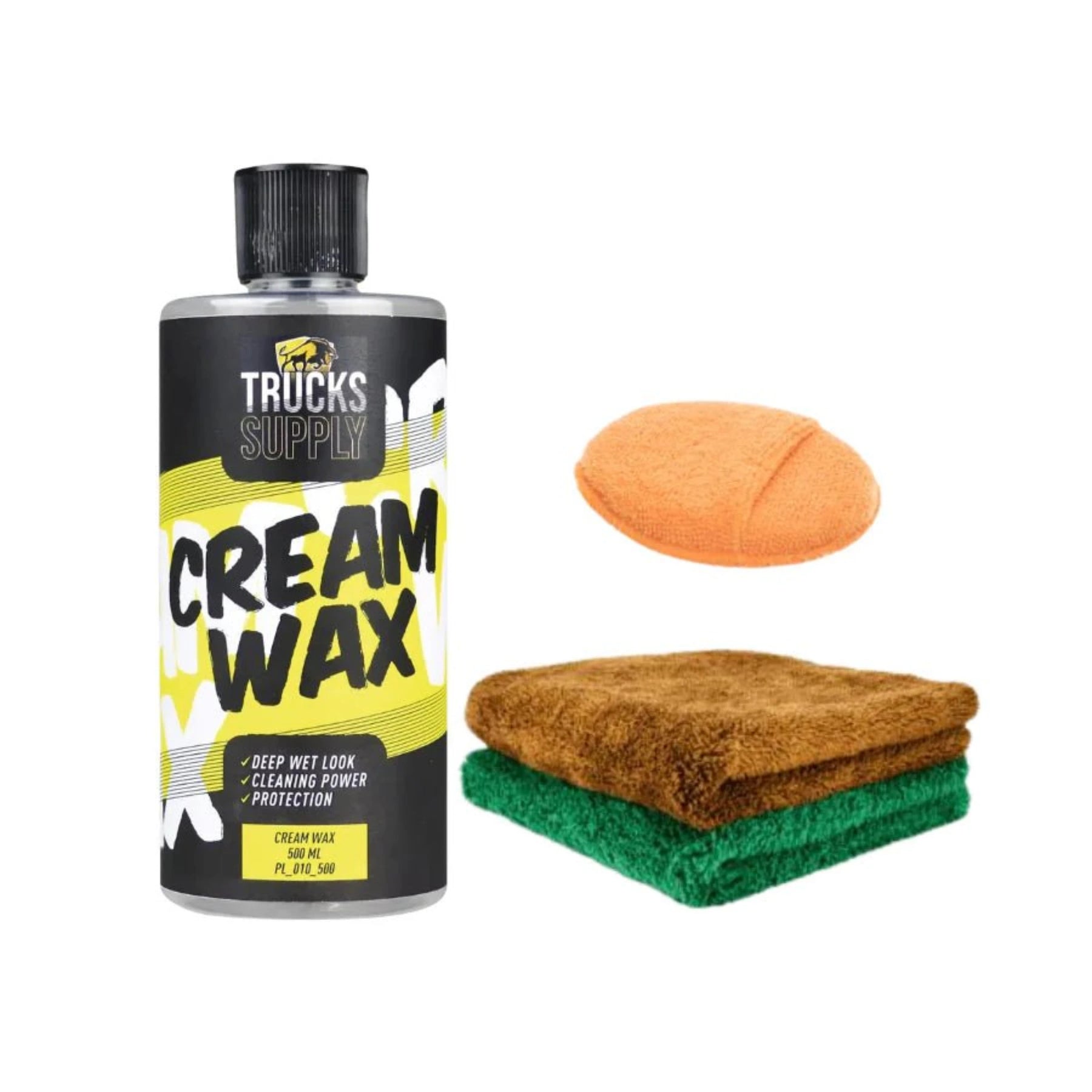 Cream Wax + Intense Supreme + Applicator SET - Truckssupply - Truckssupply -