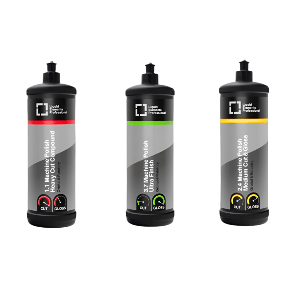 Liquid Elements Polish – Heavy, Medium & Gloss 1L - Truckssupply -