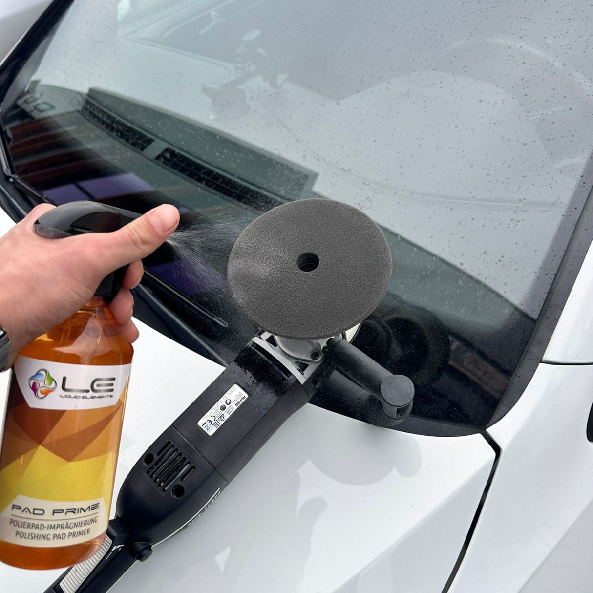 pad prime gebruiken op pads polijsten - Truckssupply