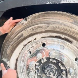 Tire Brush - Cleaning Tires