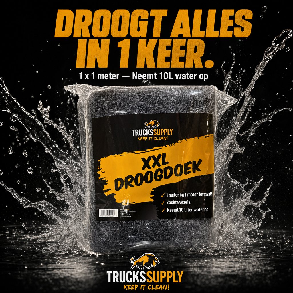 Trockentuch XXL – das beste Trockentuch für LKWs
